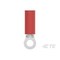 Te Connectivity Ring Terminal, #4 Stud Size, 16 AWG, 300 V, Nylon Insulated, Red 8-320553-1 - alternate 5